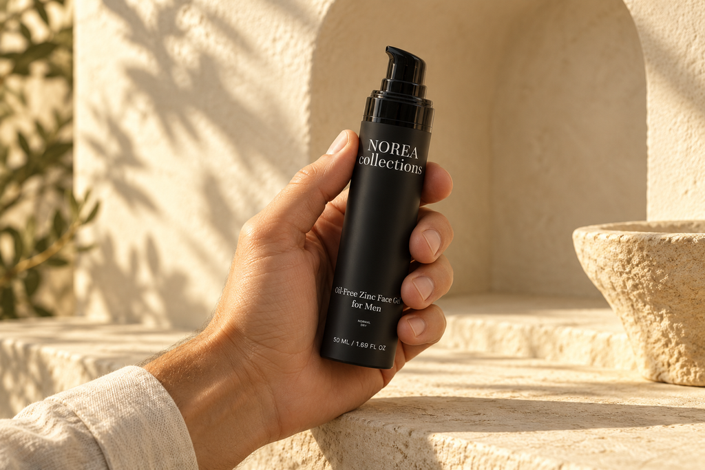 Oil-Free Zinc Face Gel for Men