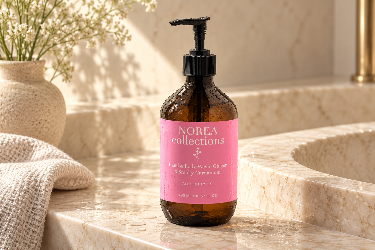 Hand & Body Wash, Ginger & Smoky Cardamom