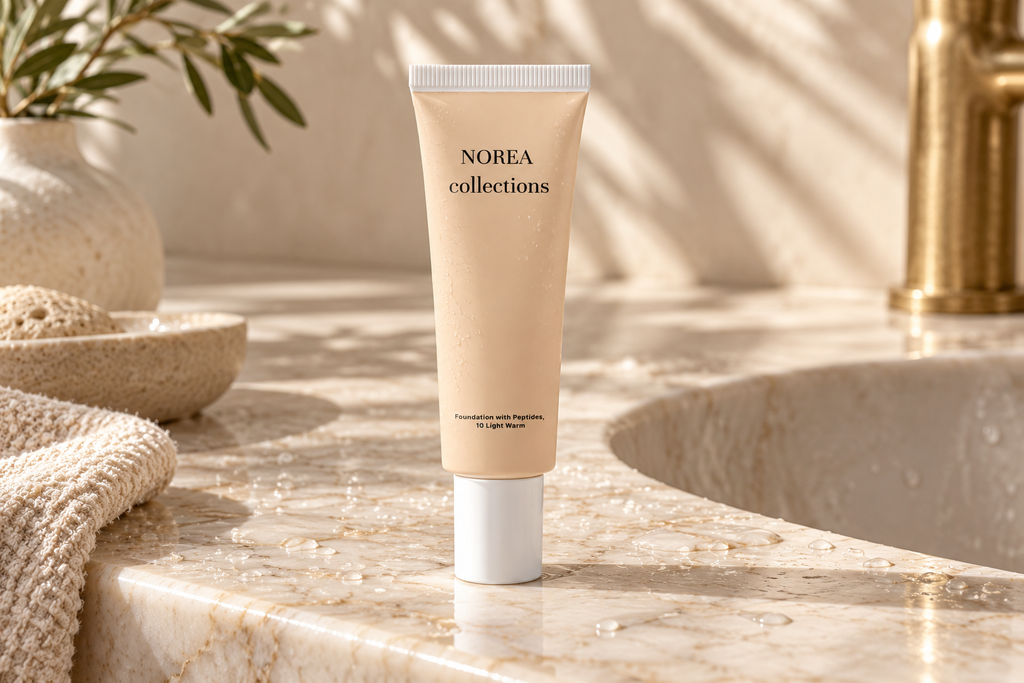 Foundation with Peptides, 10 Light Warm