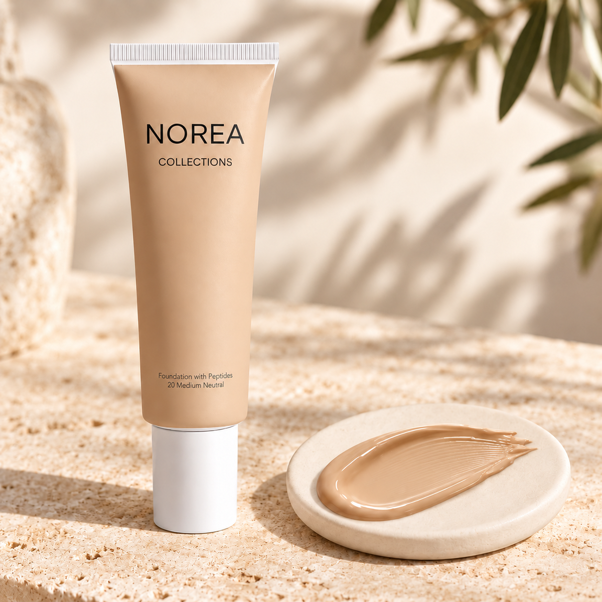 Foundation with Peptides, 20 Medium Neutral