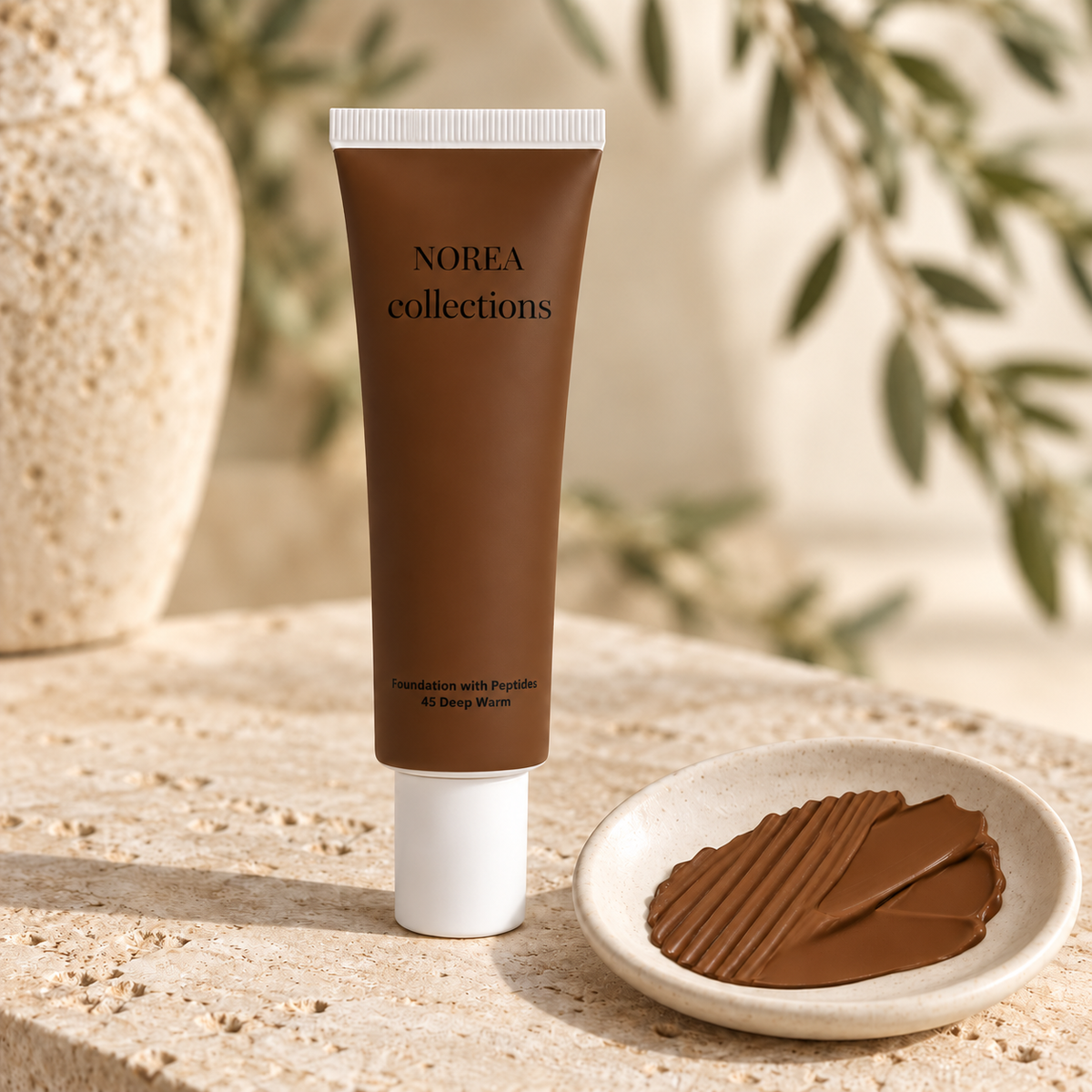 Foundation with Peptides, 45 Deep Warm