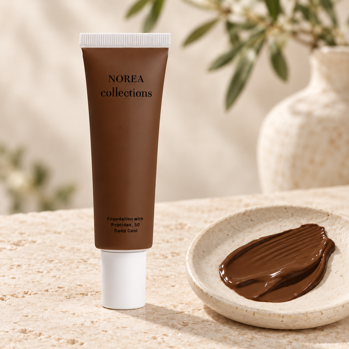 Foundation with Peptides, 50 Deep Cool