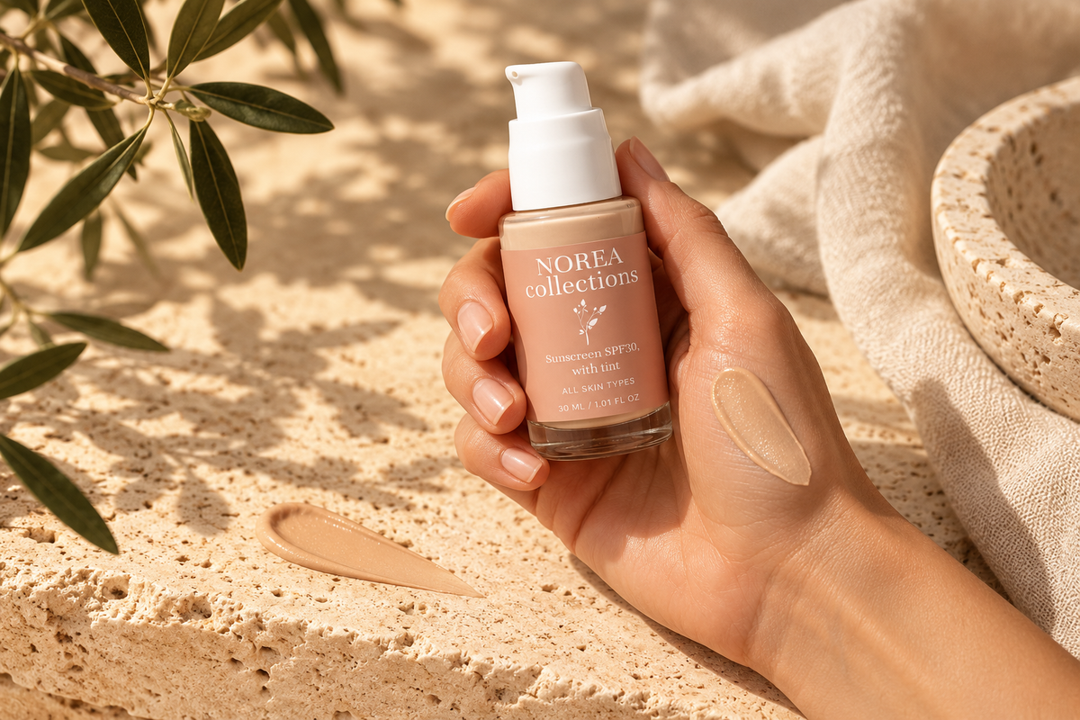 Sunscreen SPF30, with tint